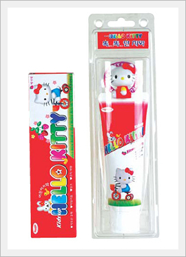 Kids Up Hello Kitty Magnetic Holder Toothp... Made in Korea